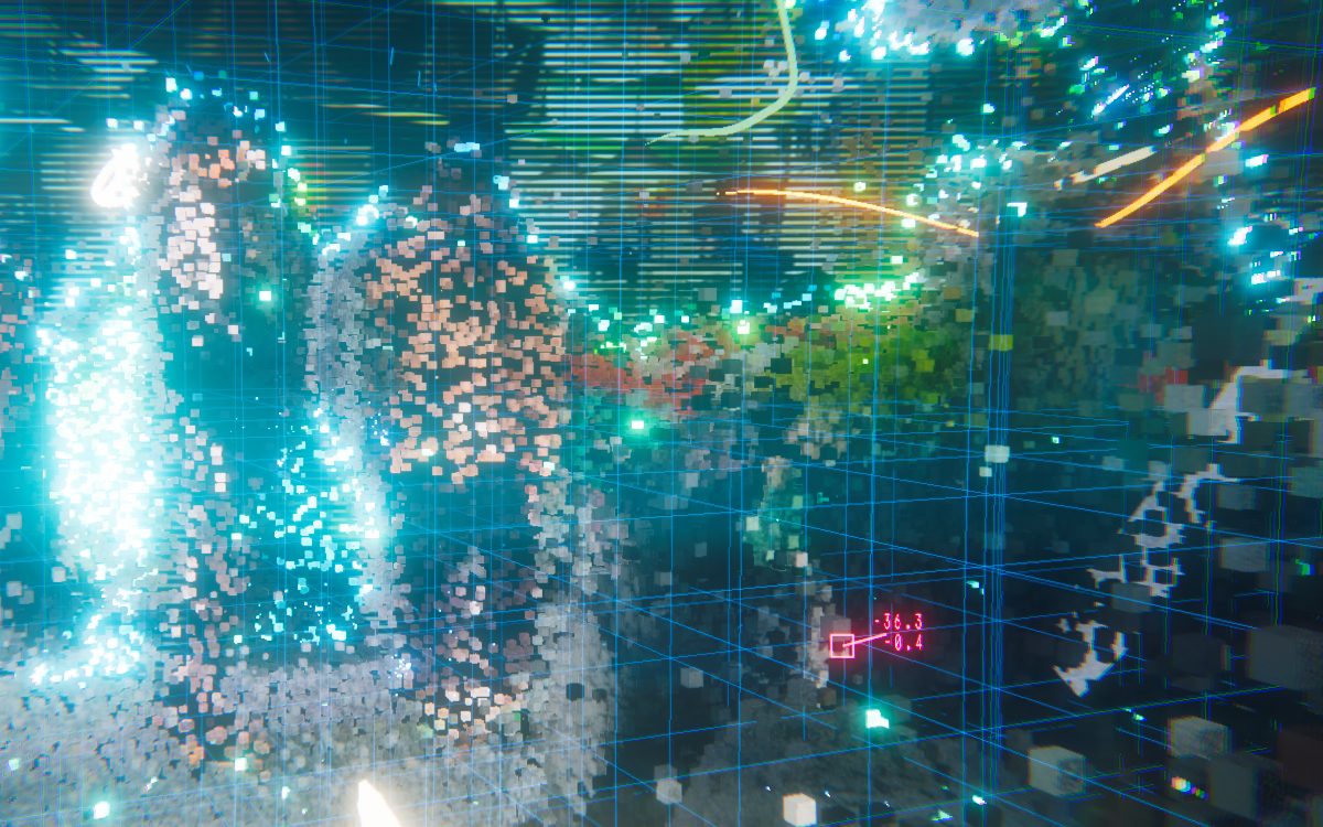 Screenshot of Metavido VFX (Unity WebGPU)
